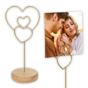 WOOD-METAL FRAME 6x16cm MARZIA