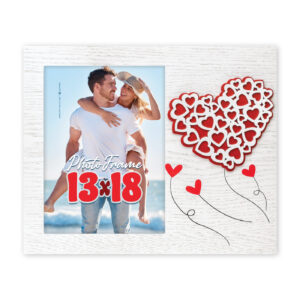 WOOD FRAME 13x18cm YARA