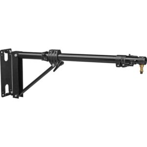 Manfrotto Κοντό Boom Τοίχου Μαύρο 122cm
