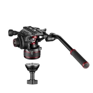 Manfrotto Nitrotech 608 and alu twin leg ms