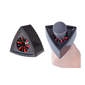 Rycote τρίγωνο flag μικροφώνου μαύρο