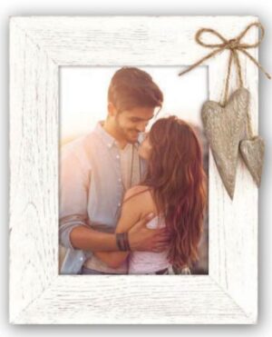 WOOD FRAME 10x15cm LILLE WHITE RE646W