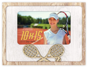 PN9746 - WOOD FRAME 10x15cm "NADAL"