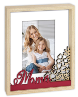 PQ224 - WOOD FRAME "CHLOE ES" 10x15cm